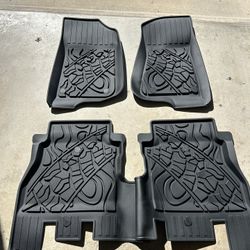 Jeep Wrangler JK & JL Floor Mats Front And Back