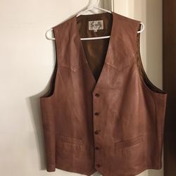 Man ‘s Leather Vest
