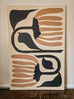 COMMISSION ONLY Large Abstract Canvas Wall Art Painting