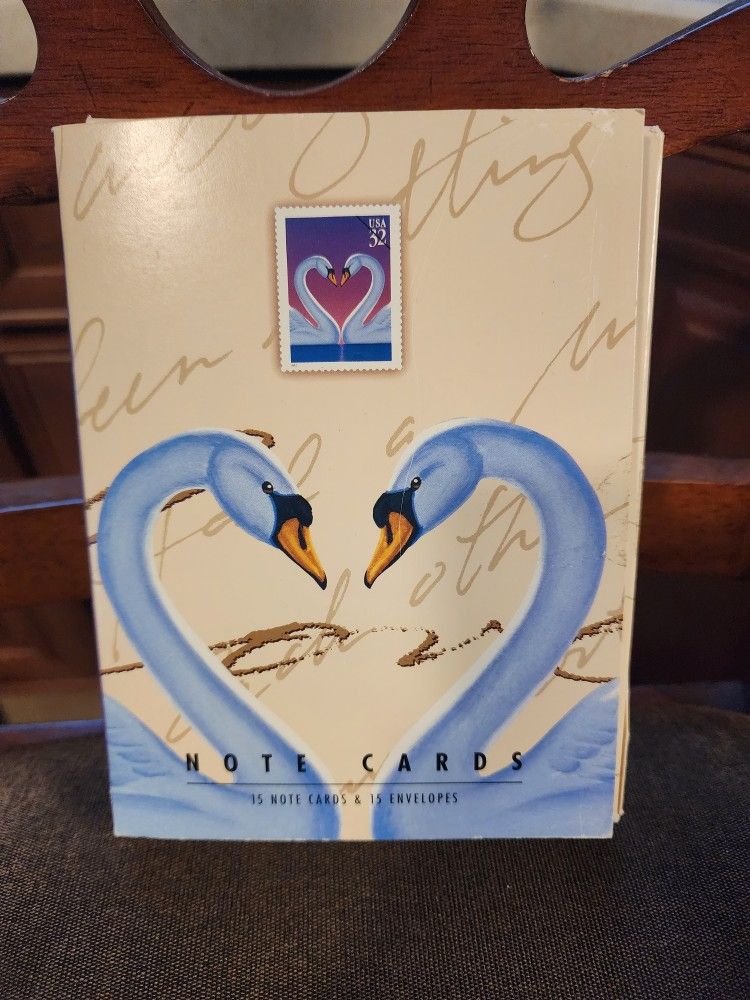 Swan Note Cards