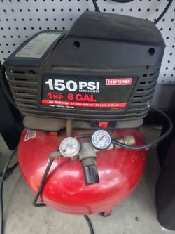 Craftsman 6 Gallon 150 PSI Air Compressor