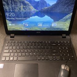 Acer 15.6” Laptop w/charger