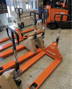 NEW Manual pallet jacks bobcat Non-Tariff Pricing 