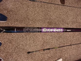 7'5" med heavy fast action mojo bass