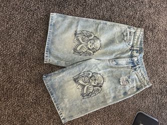 Vintage streetwear jean shorts size small