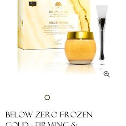Below Zero Frozen Gold - Firming & Tightening Peeling Mask enriched with Multi-Peptide & Caffeine