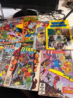 DC New Teen Titans comic books 13 of them