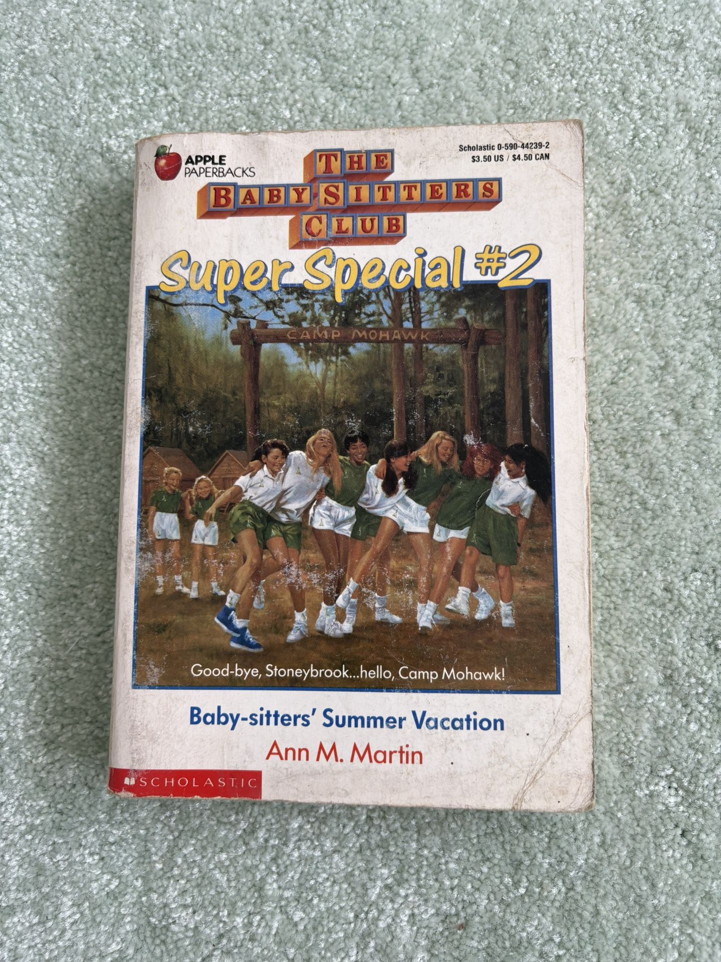 The Babysitters Club Super Special. #2. Babysitters Summer Vacation By Ann M Martin Paperback.