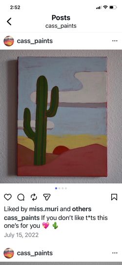 “CACTUS” - Artwork by Cassie