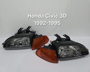 Honda Civic 3D 92-95 Headlights