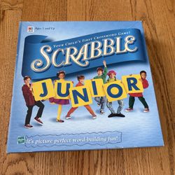 Scrabble junior game. 