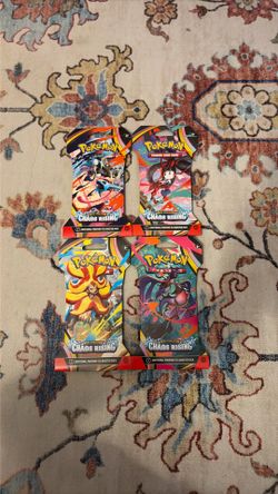 Chaos rising sleeved booster pack art set