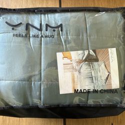 YNM Bamboo Weighted Blanket & Duvet Cover - King, New