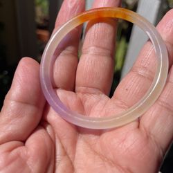 Natural Jadeite Bangle  57mm 