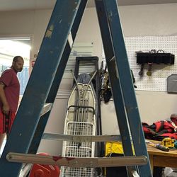 Werner ladder fiberglass 250lb 6ft ladder stepladder
