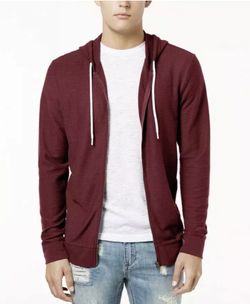 NEW MEN'S American Rag Windbreaker Full Zip Jacket Calm Sage sz L $60 #96-49157