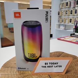 New JBL Pulse 5 Bluetooth Speaker - Pay $5 today and the rest later!!