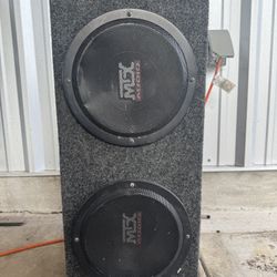 MTX Dual 10” Sub Enclosure