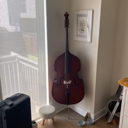 Up Right Stand Up Bass Good Condition Tiger Army Gibson Fender Tiger Army Fishing Reel