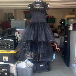 Black Witches Dress For Holloween/small