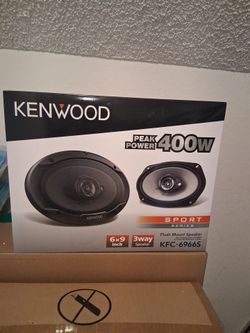Kenwood KFC-6966S 6x9 Car Speakers 3 WAY 400 WATTS CAR SPEAKER