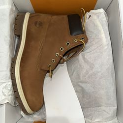 Timberland Premium 6 in Waterproof Boot Rust Nubuck size 11.5 mens