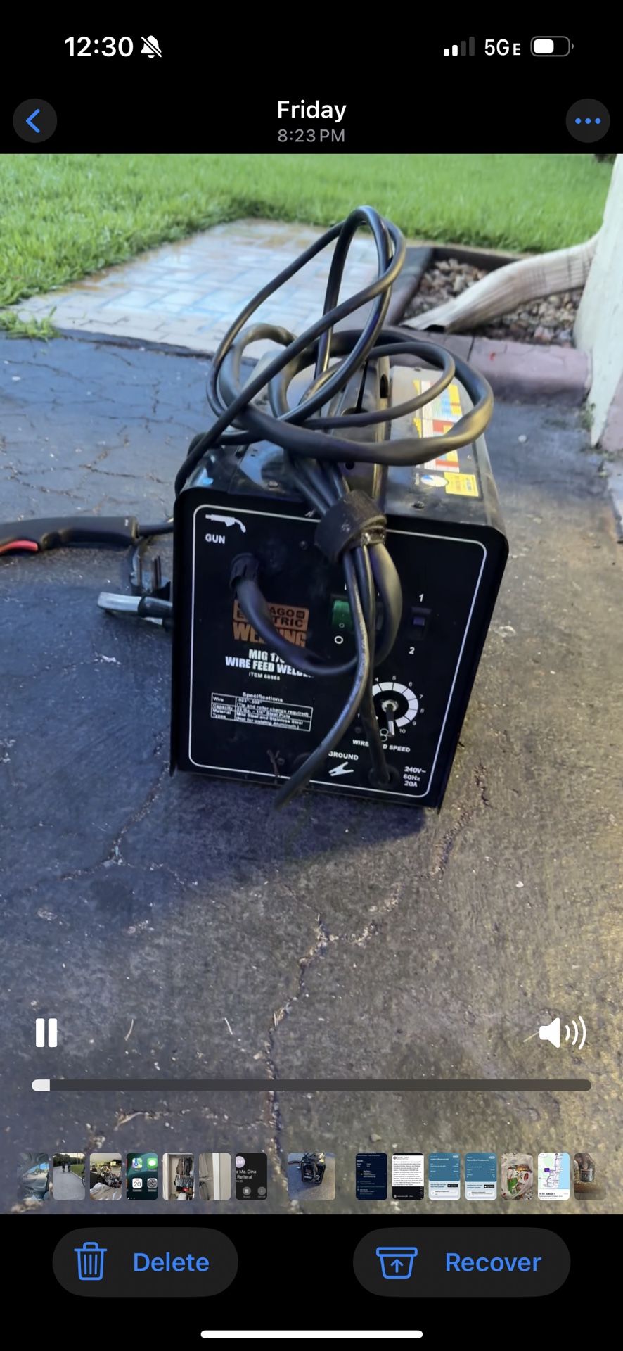 240v Chicago Electric Mig Welder