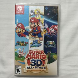 Nintendo Switch Super Mario 3D All Stars Game