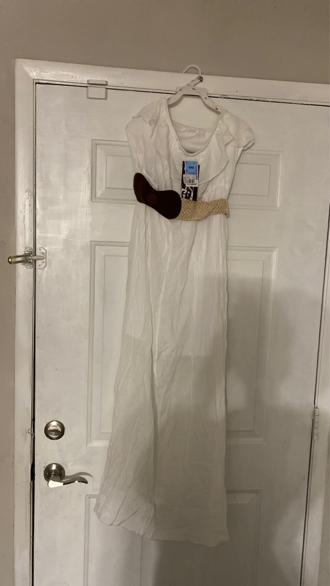 Halter sundress with belt size xl new