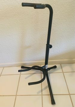 Metal Guitar Stand (Black)