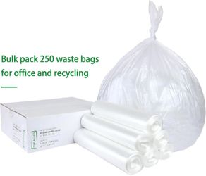 40-45 gallon Clear trash bags