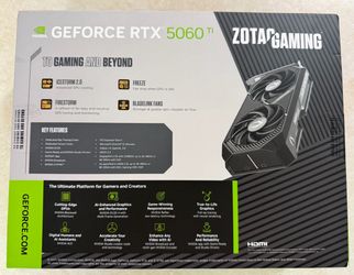 Zotac RTX 5060Ti 16 GB Brand New(Sealed)