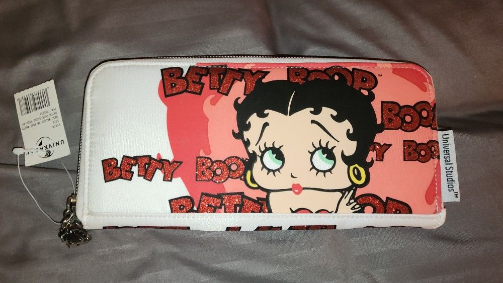 Betty Boop Wallet. New