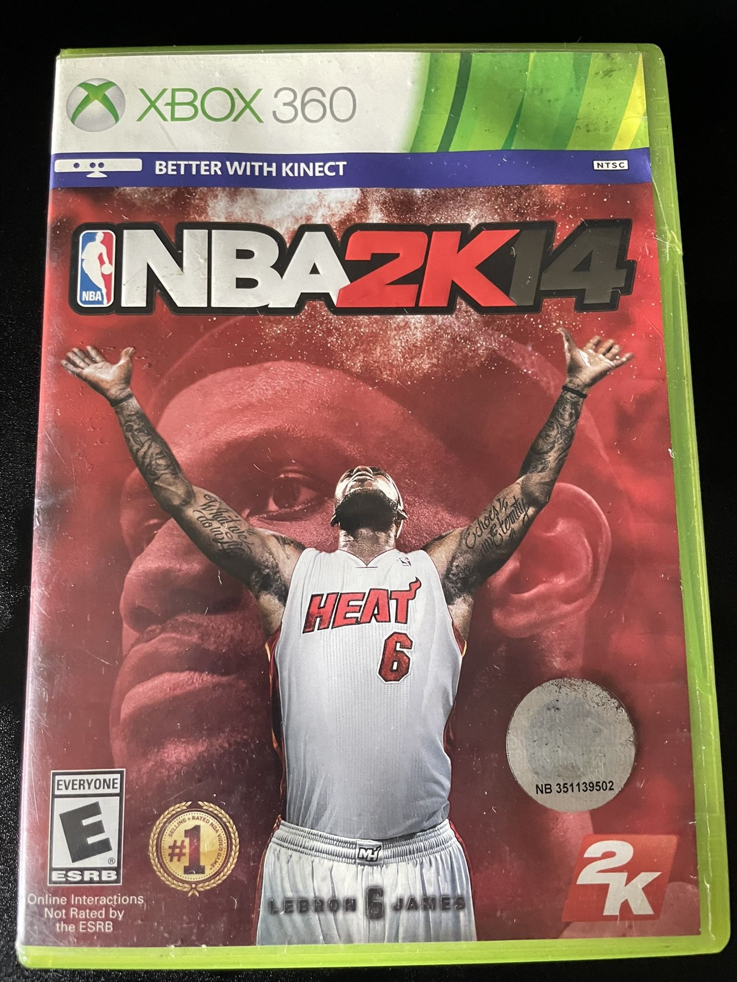 NBA 2K14 For Xbox 360 $5