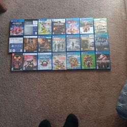 PS4, PS5, Nintendo Switch games