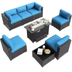 New, 8 Pieces Outdoor Patio Set
