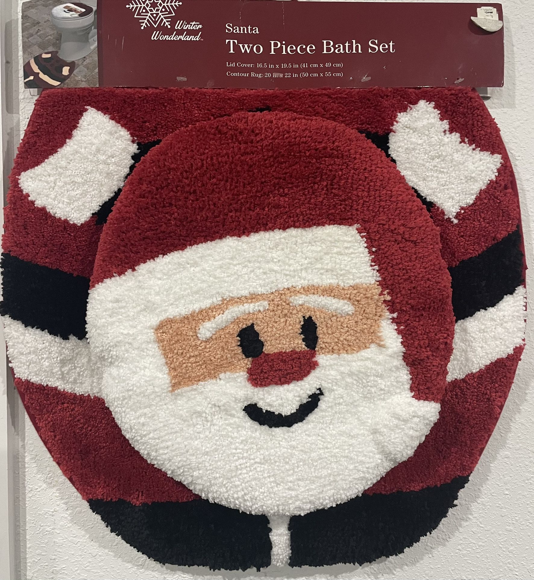 Santa Two Piece Bath Set