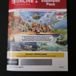 Nintendo switch 2 online + Expansion pack - 12 month individual membership