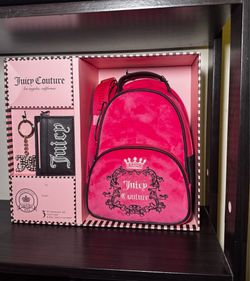 Juicy Couture mini backpack pink