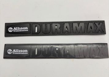 Allison transmission duramax emblem set