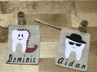 Custom tooth fairy bags