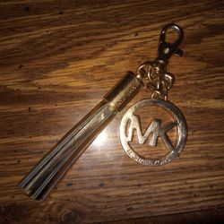 Michael Kors Gold Keychain/Purse Charm