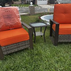 new outdoor bistro set