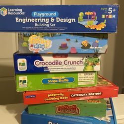 Set Of Board Games (2-5 y.o)