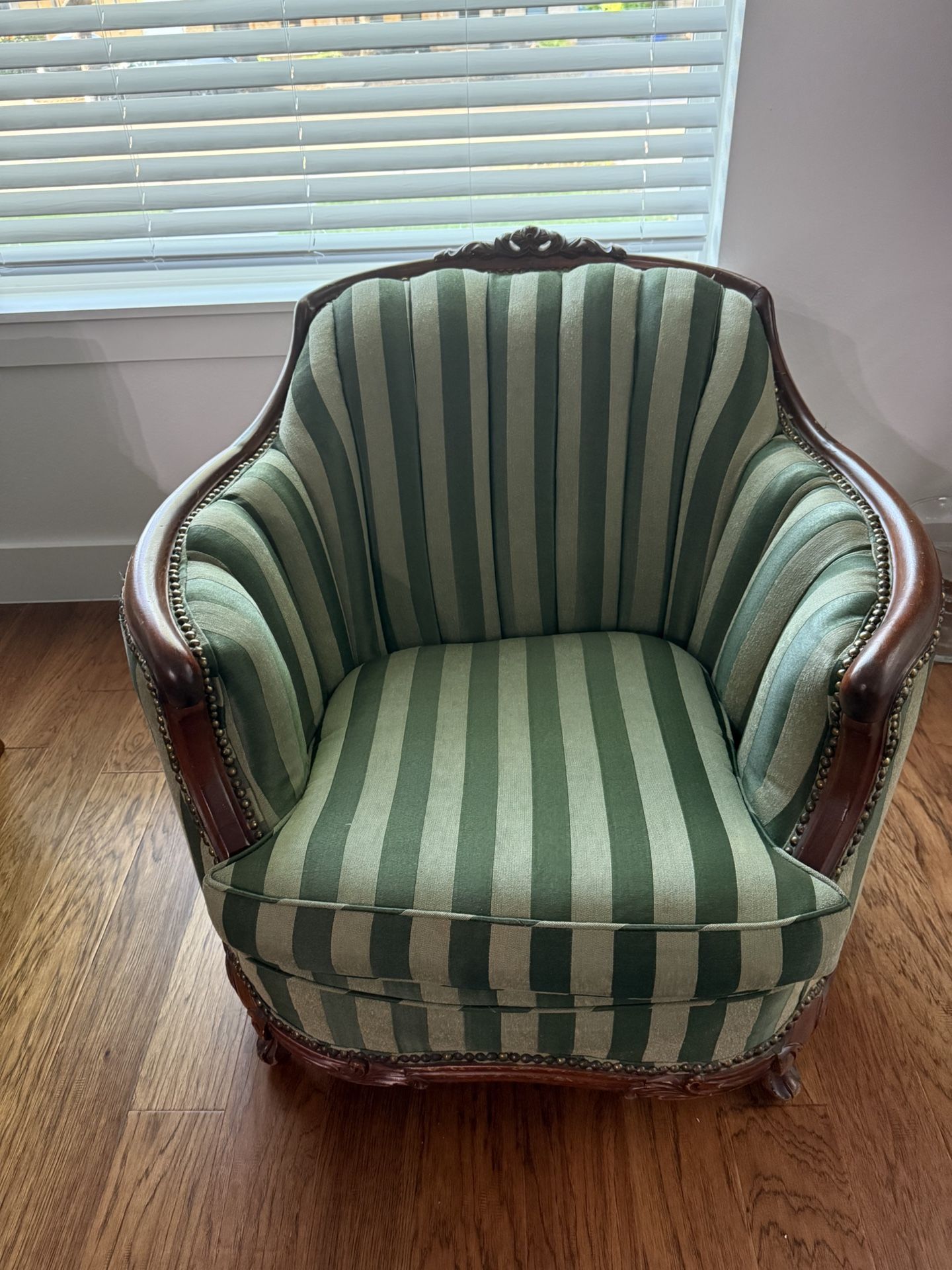 Vintage Barrel Back Chair