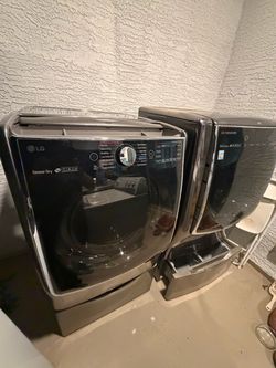LG wash, Dryer, Electric, Everything Work, extra capacity