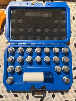 Wheel Lock Removal Kit Compatible with BMW | 21Pieces Anti-Theft Lug Nut Socket Set,Wheel Lock Key for Removing Locking Lug Nuts new in box $60