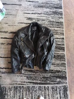 Leather jacket