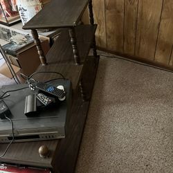 Free TV Stand And Lamp With Table