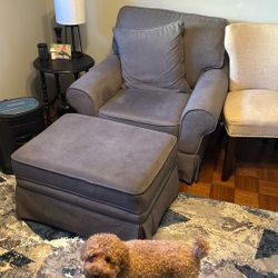 Chair And Ottoman 